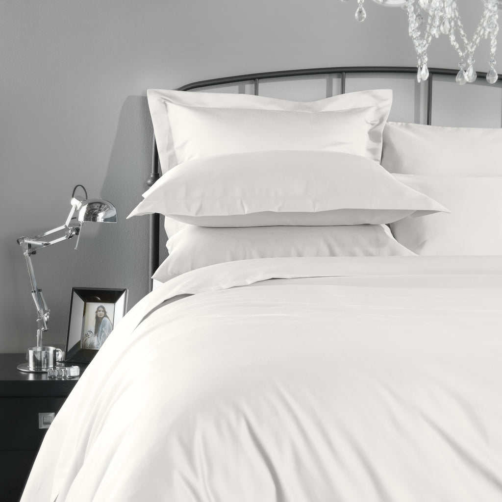 Winter White 1000 Thread Count Luxurious Flat Sheet