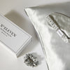 Grey 100% Mulberry Silk Luxuriously Smooth 3 Piece Gift Set