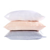 White 100% Mulberry Silk Luxuriously Smooth Hypoallergenic Pillowcase x1