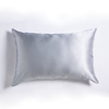 Ice Grey 100% Mulberry Silk Luxuriously Smooth Hypoallergenic Pillowcase x1