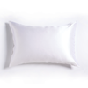 White 100% Mulberry Silk Luxuriously Smooth Hypoallergenic Pillowcase x1