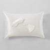 White 100% Mulberry Silk Luxuriously Smooth Hypoallergenic Gift Set